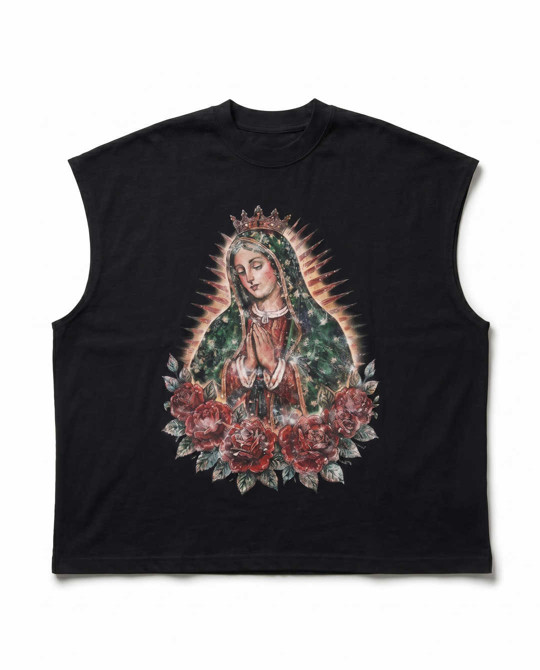 T-Shirt Smanico Madonna Nero