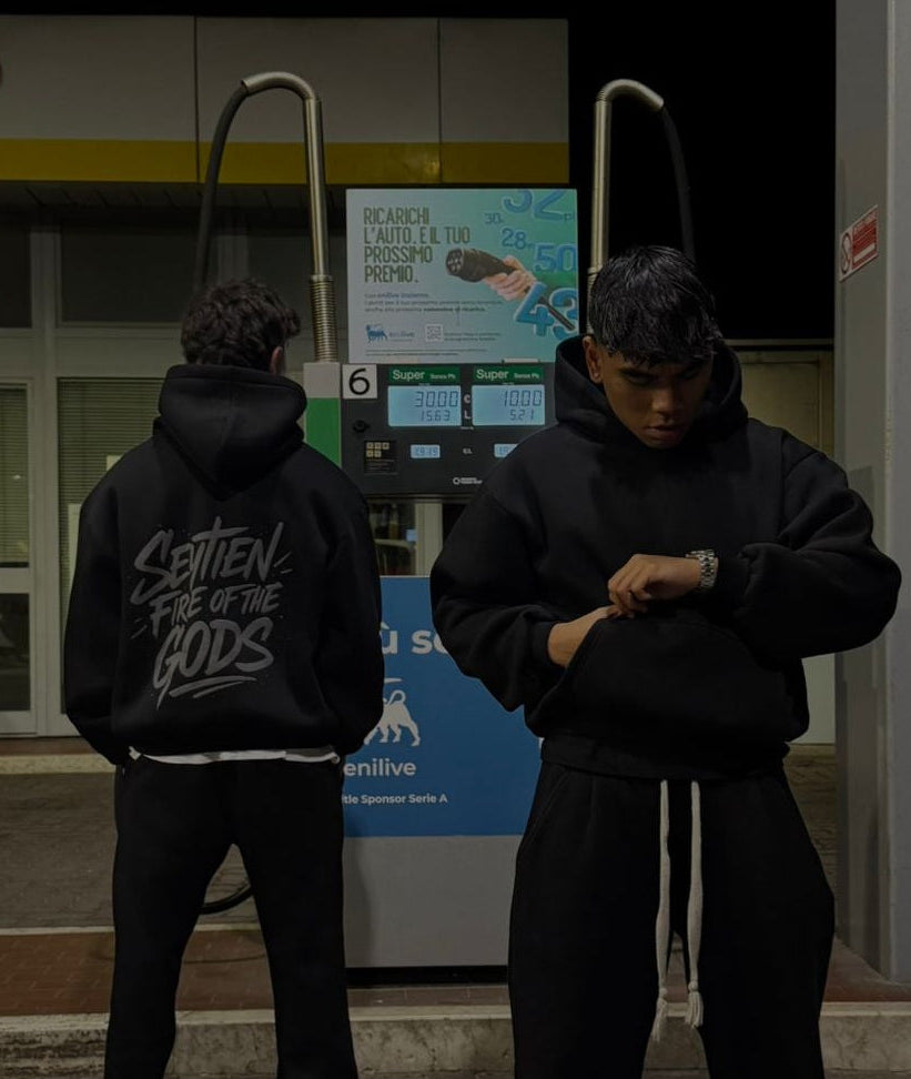 FELPA SEYTIEN PUFF NERO