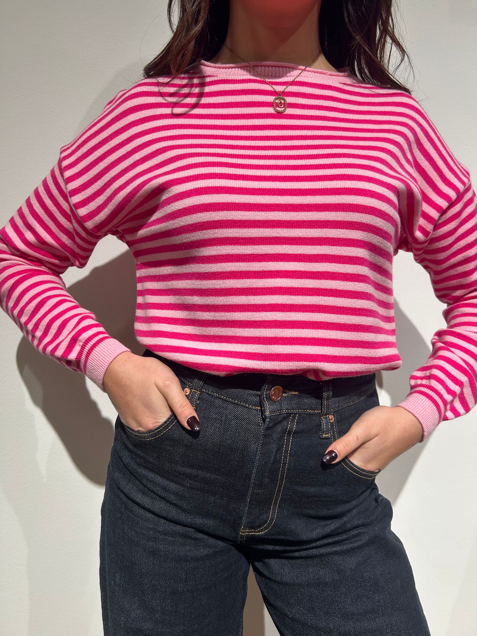 MAGLIONCINO CANDY STRAWBERRY