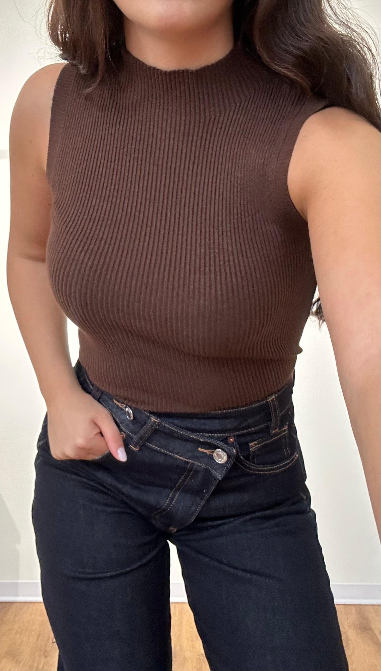 MAGLIONCINO SMANICATO LUCY