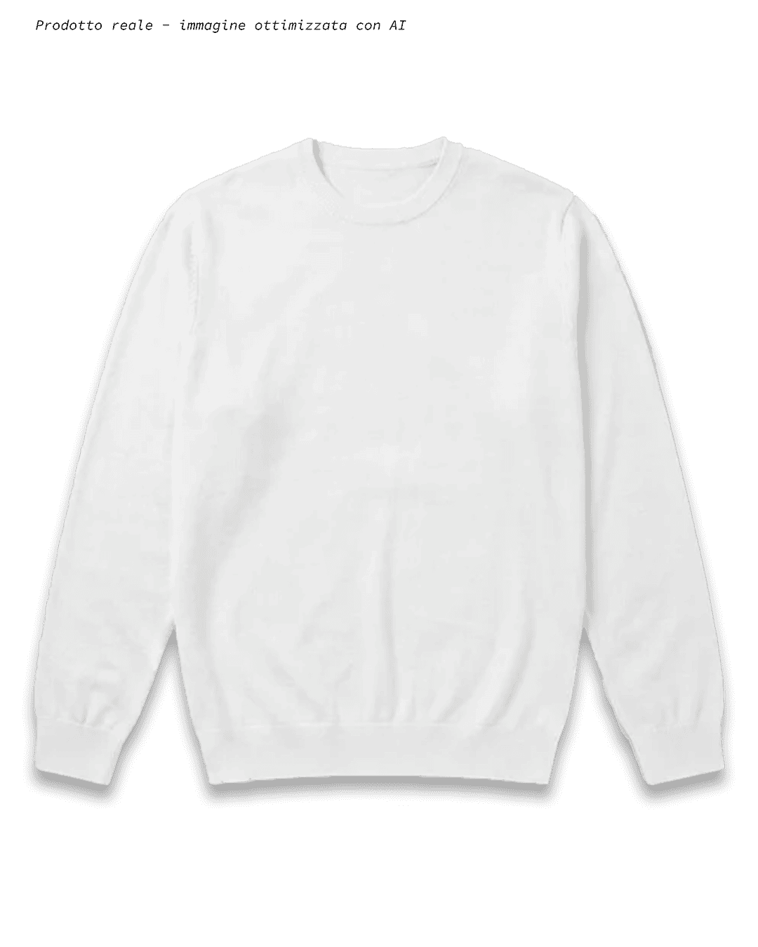 Maglioncino Leggero Bianco