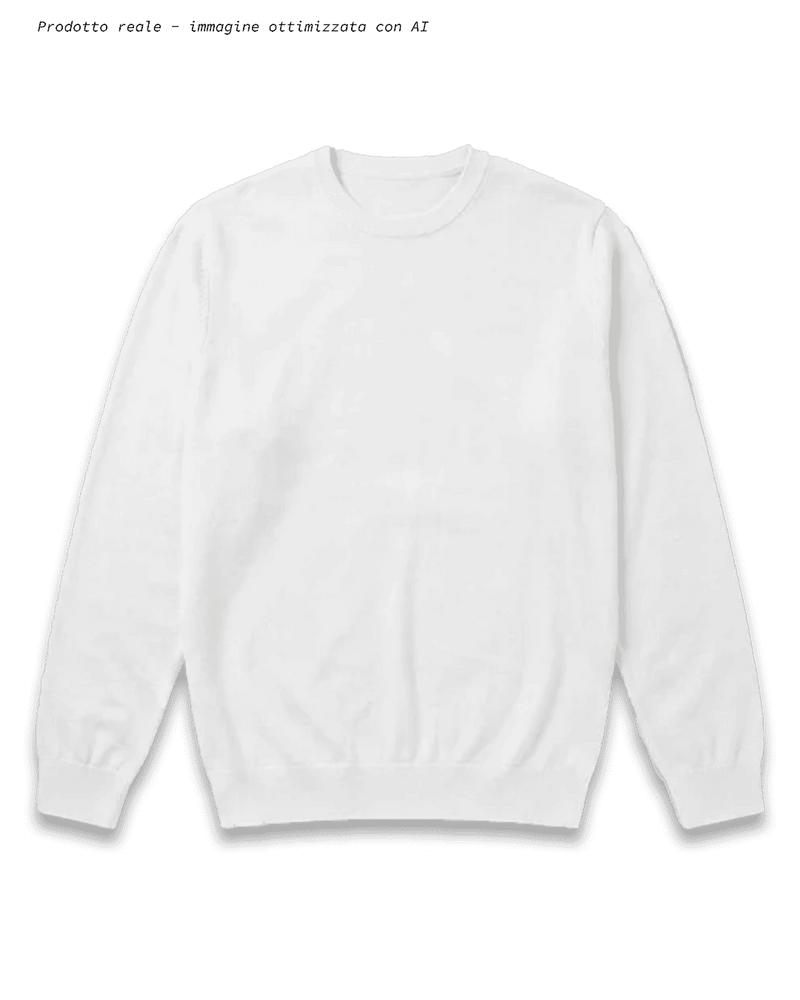 Maglioncino Leggero Bianco