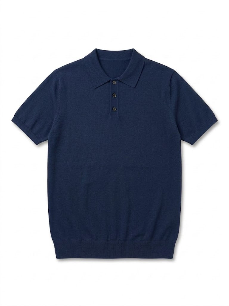 T-Shirt Filo Polo Navy