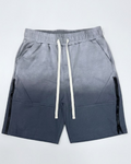 BERMUDA ZIP LATERALI GRIGIO