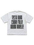 T-Shirt Testa Dura Bianca